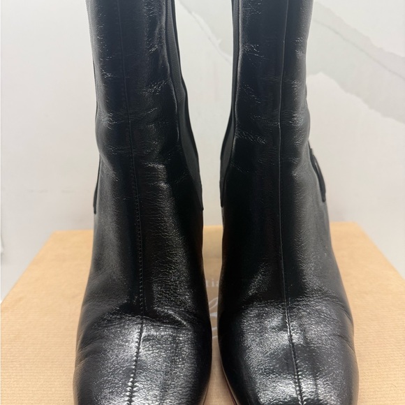 Christian Louboutin Black and Red Heeled Boots - Picture 8 of 10